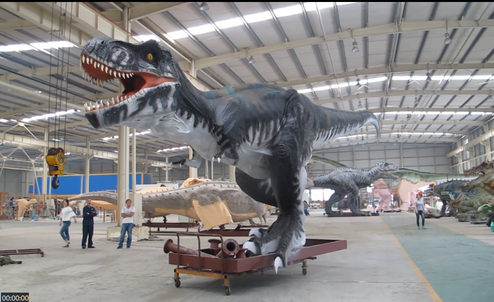 仿真恐龙造作制品展示-仿真霸王龙