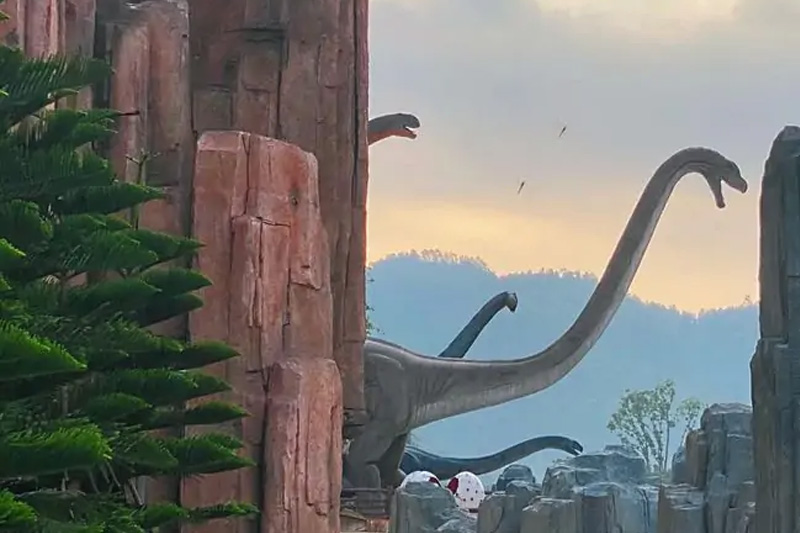 江西铜仁会仙谷恐龙主题公园