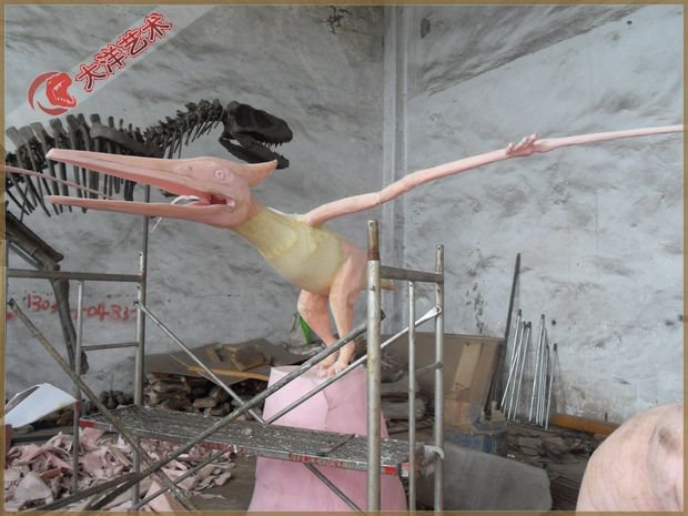 仿真恐龙造作现场-翼龙造作现场