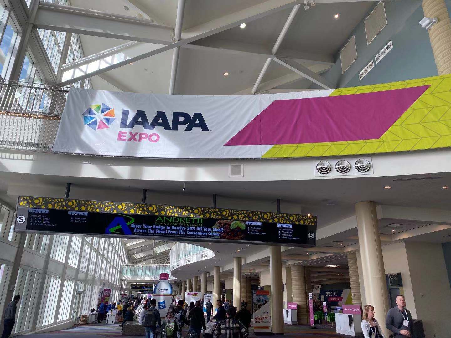 我司参与美国奥兰多主题公园及游乐设备展览会