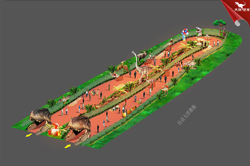 恐龙展设计规划