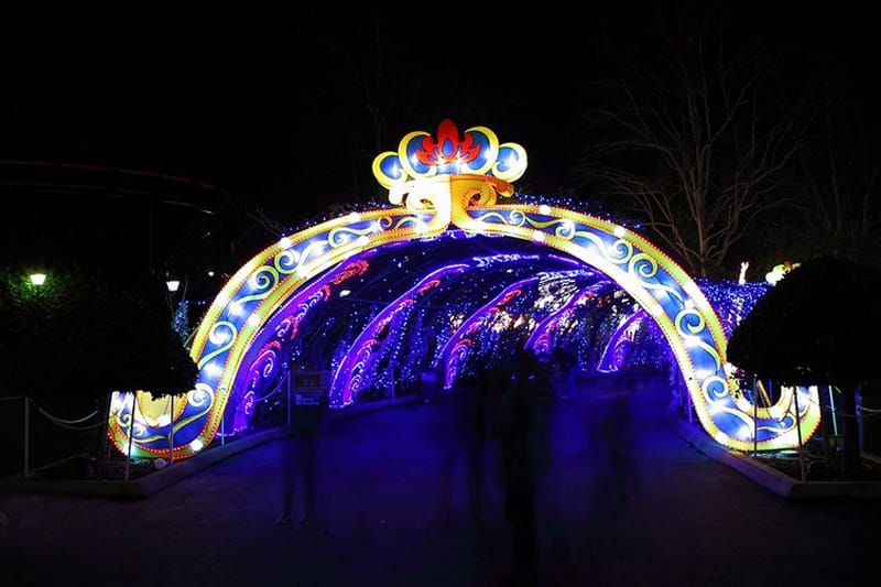 2020鼠年春节元旦彩灯造作-大型户表花灯展览-自贡灯会接图定造