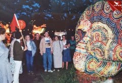 自贡灯会传统彩灯技艺 “变废为宝”造作药瓶彩灯