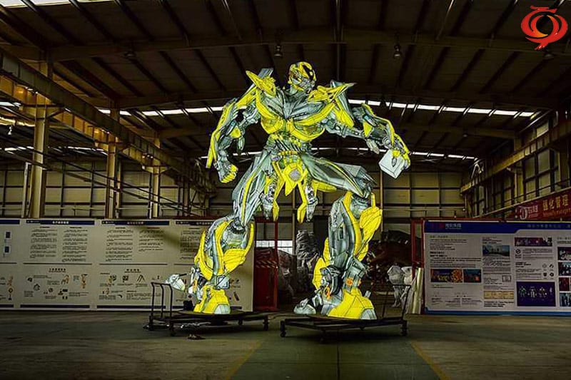 “大黄蜂彩灯”，，，，，，，自贡彩灯集团造作