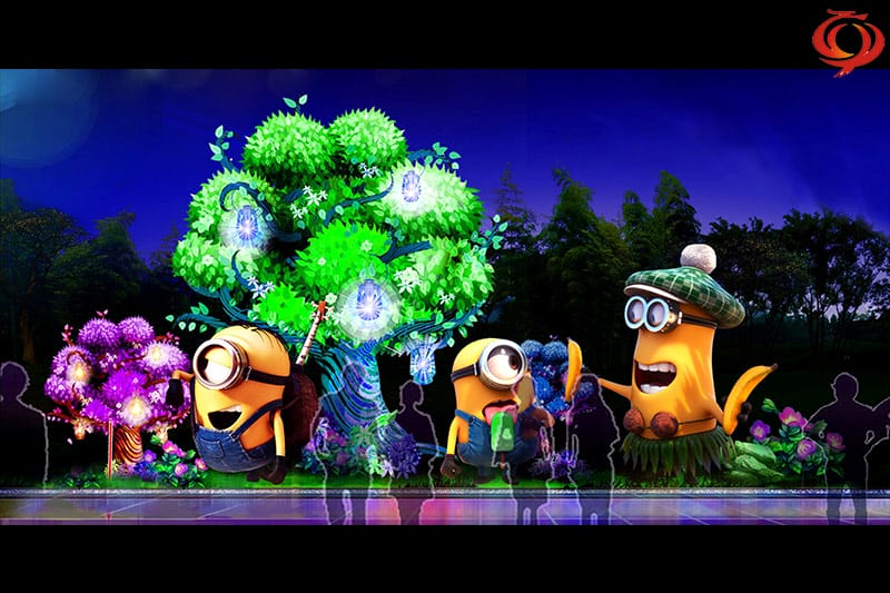 《幼黄人》电影主题彩灯设计