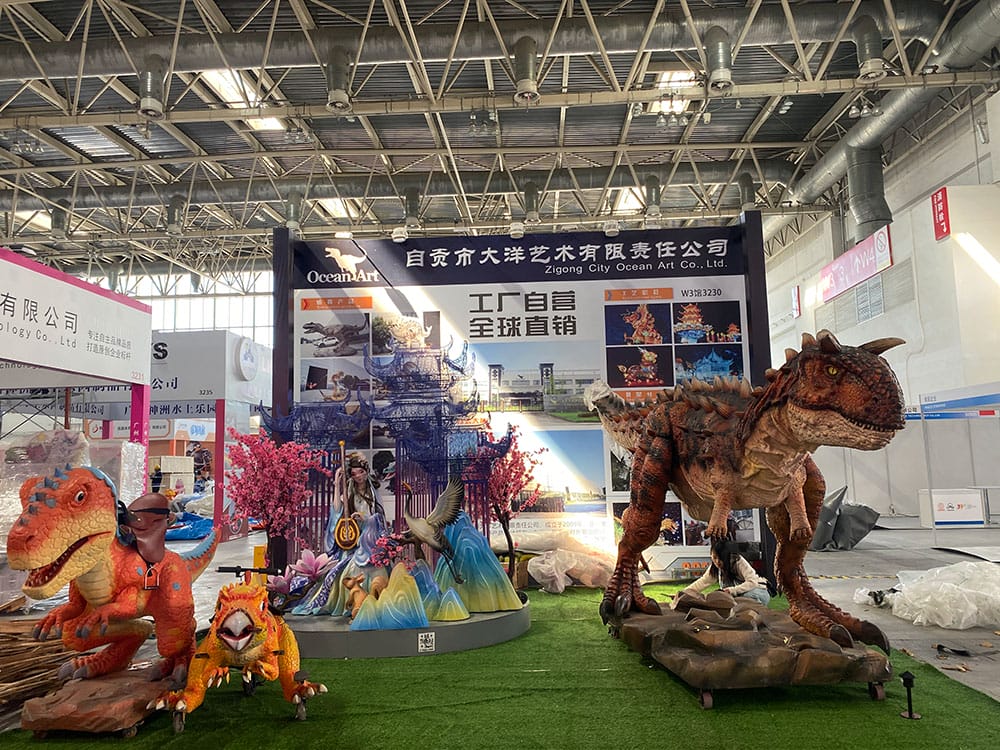 自贡博天堂集团 参与北京游乐设备展